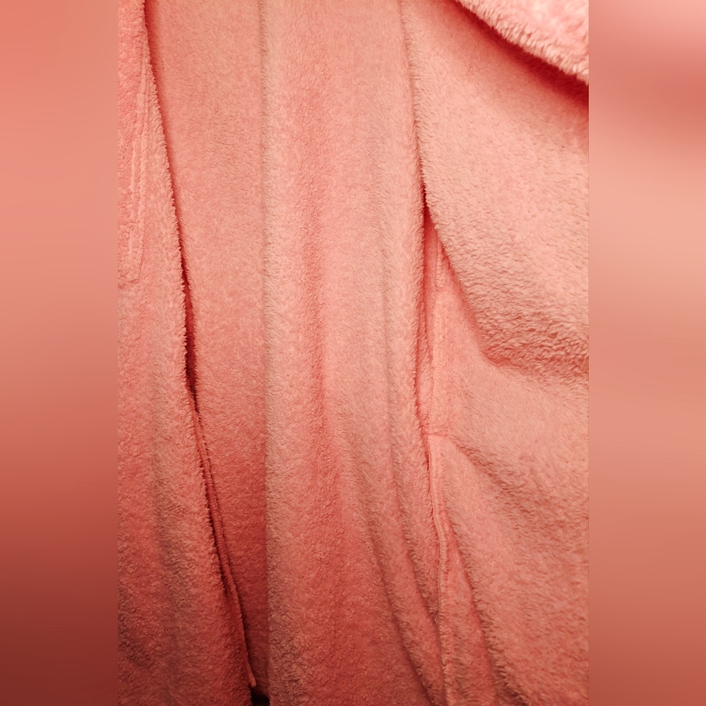 Vintage Y2K La Senza Short Fleece Robe (S) - Picture 5 of 8